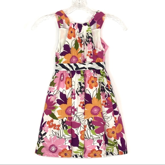 🛍 Gymboree Wild For Zebras Floral Dress Girls 5 - Picture 5 of 14